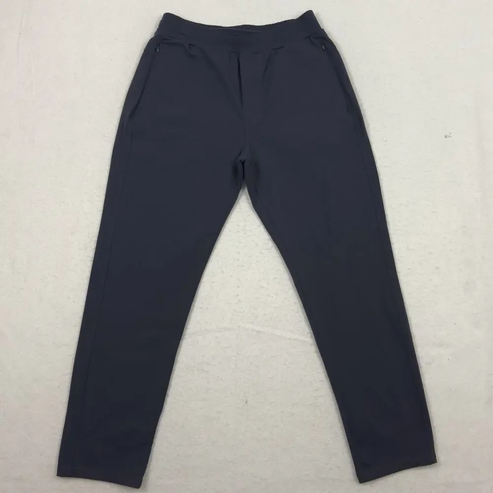 Public Rec Gamechanger Rec Pants Mens 32X30 Gray Stretch Athletic Zip Pockets
